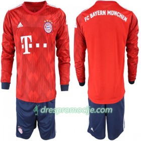 FC Bayern München Dres Dječji Domaći 2018/19 Dugim Rukavima